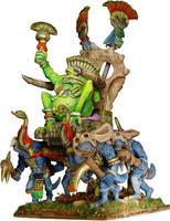 old version Slann from the front