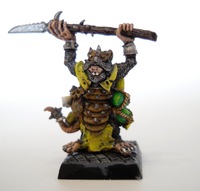 Warlord with halberd